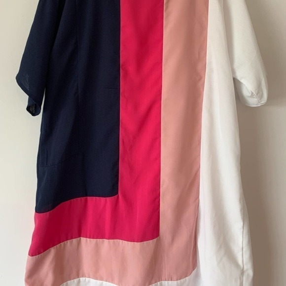 Andree by Unit colorblock short sleeve dress. Large. New - Picture 9 of 12